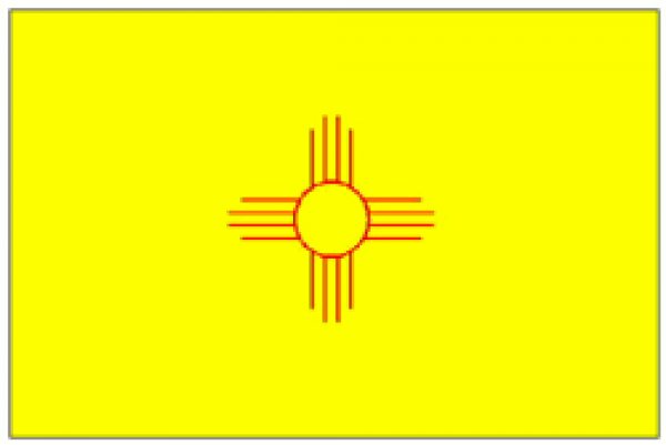 Fahne: US-New Mexico